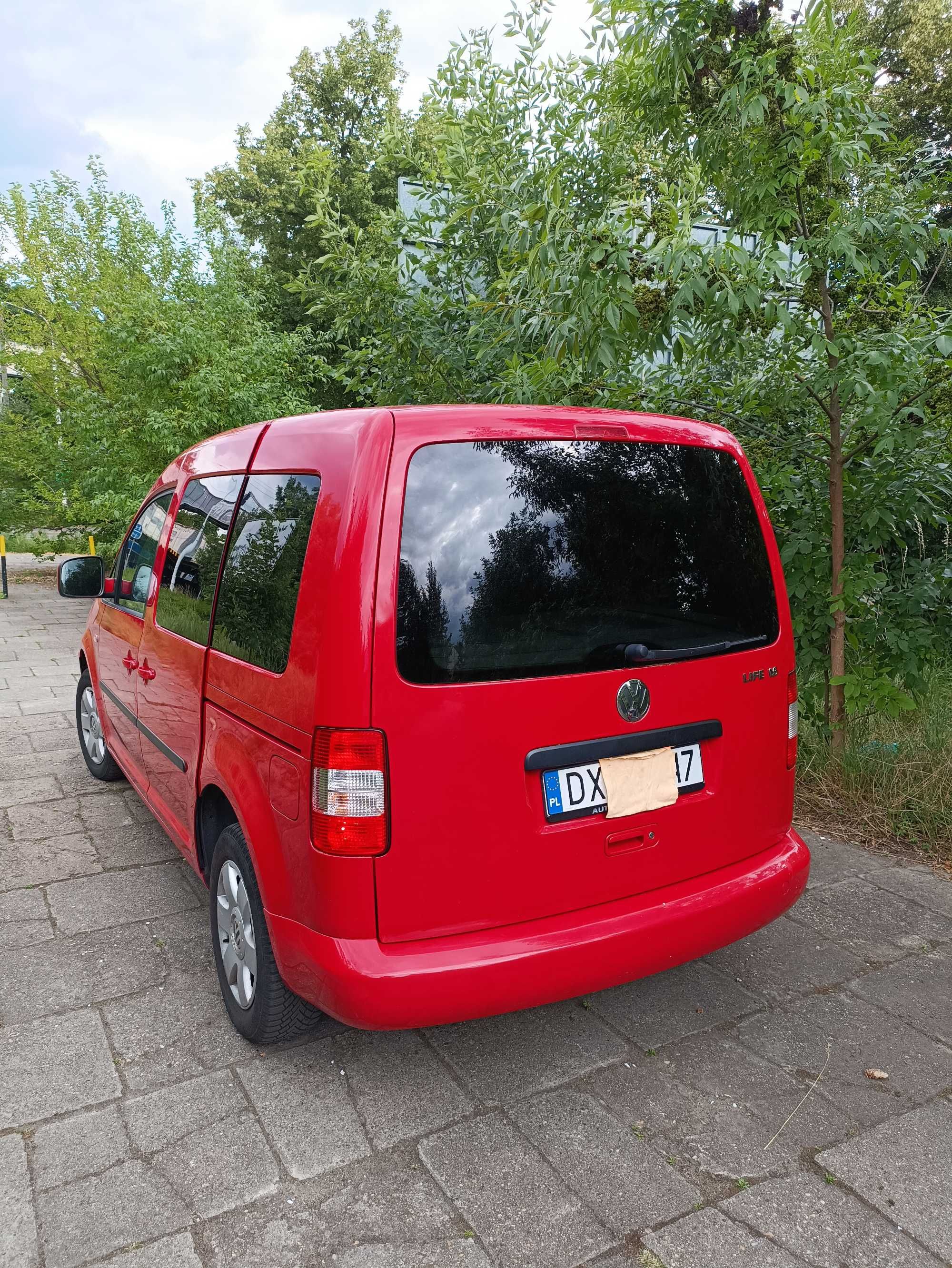 VW Caddy 1,6 benzyna+gaz zadbany