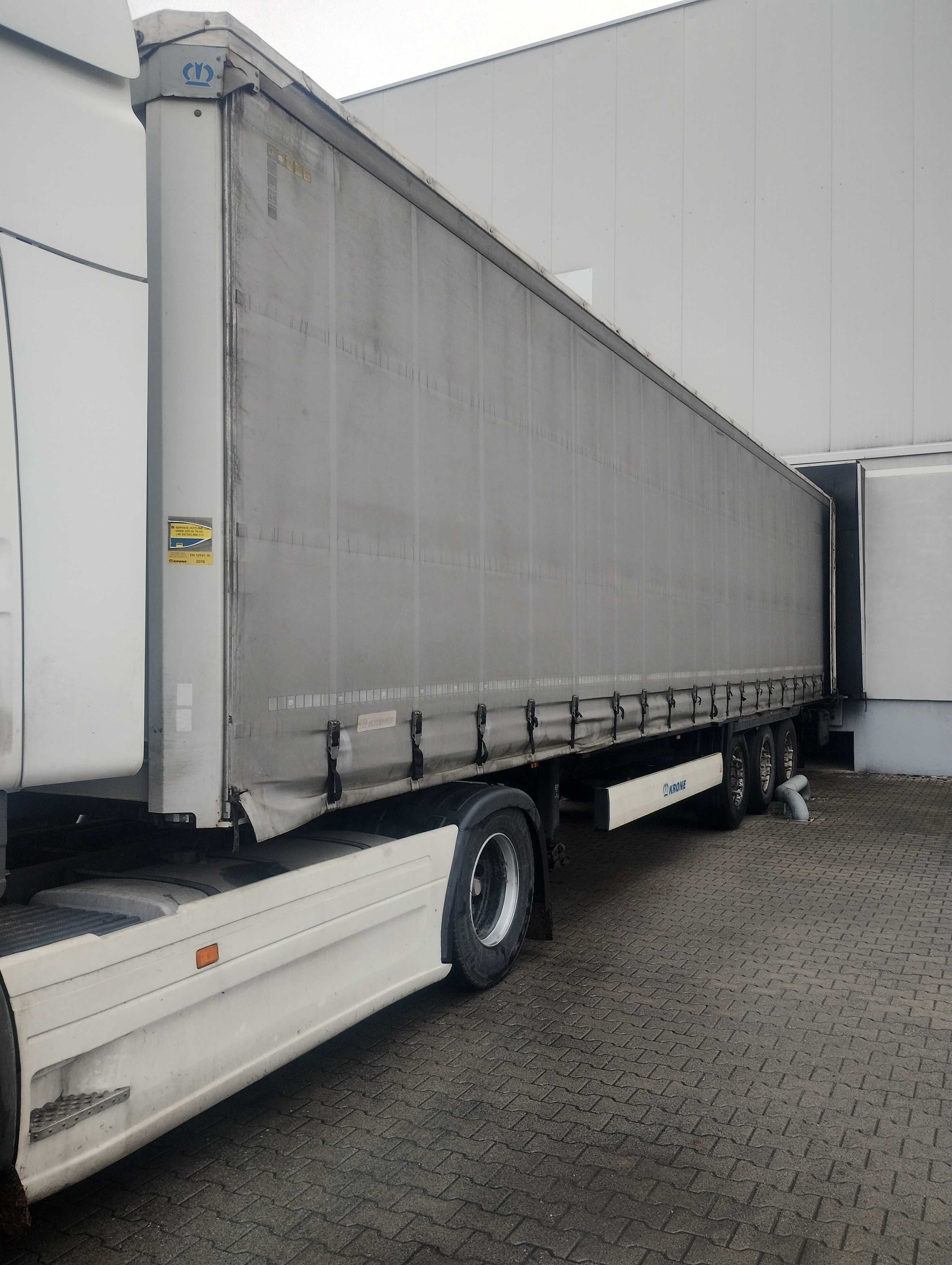 Krone standard 2016r, podnoszona oś.