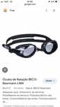 Oculos de natação marca beco