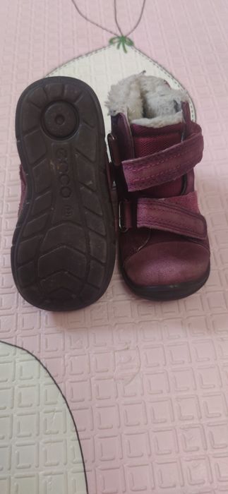 Зимние сапоги ботинки Ecco на девочку 22 размер