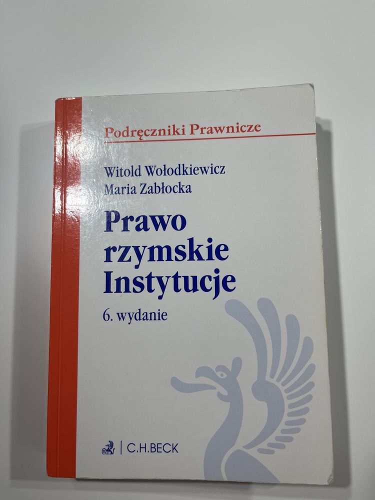 Prawo Rzymskie Instytucje