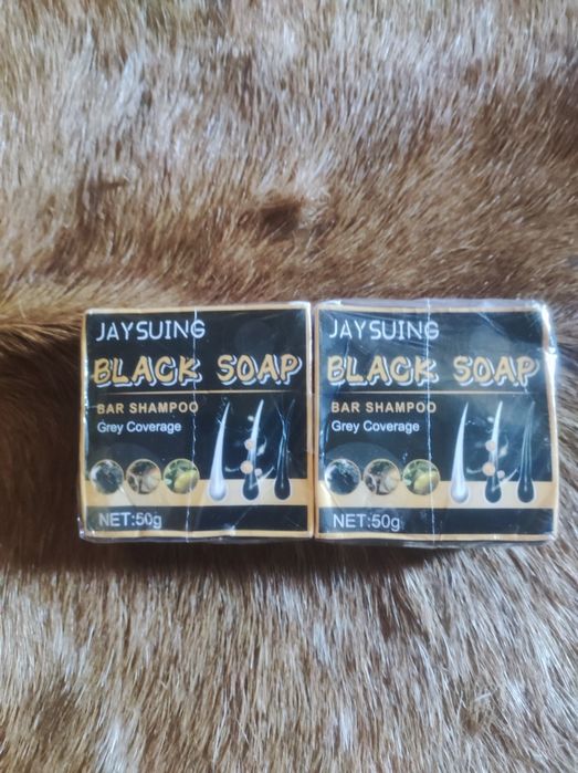 Jaysuing Black Soap Bar Shampoo – 2x50 g (cobertura grisalhos)

Descri
