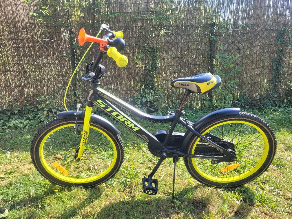 Rower storm czarno seledynowy 20 jak bmx