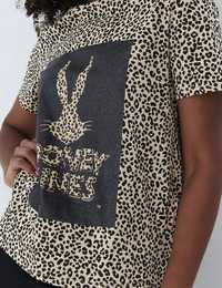 Леопардовий принт футболка