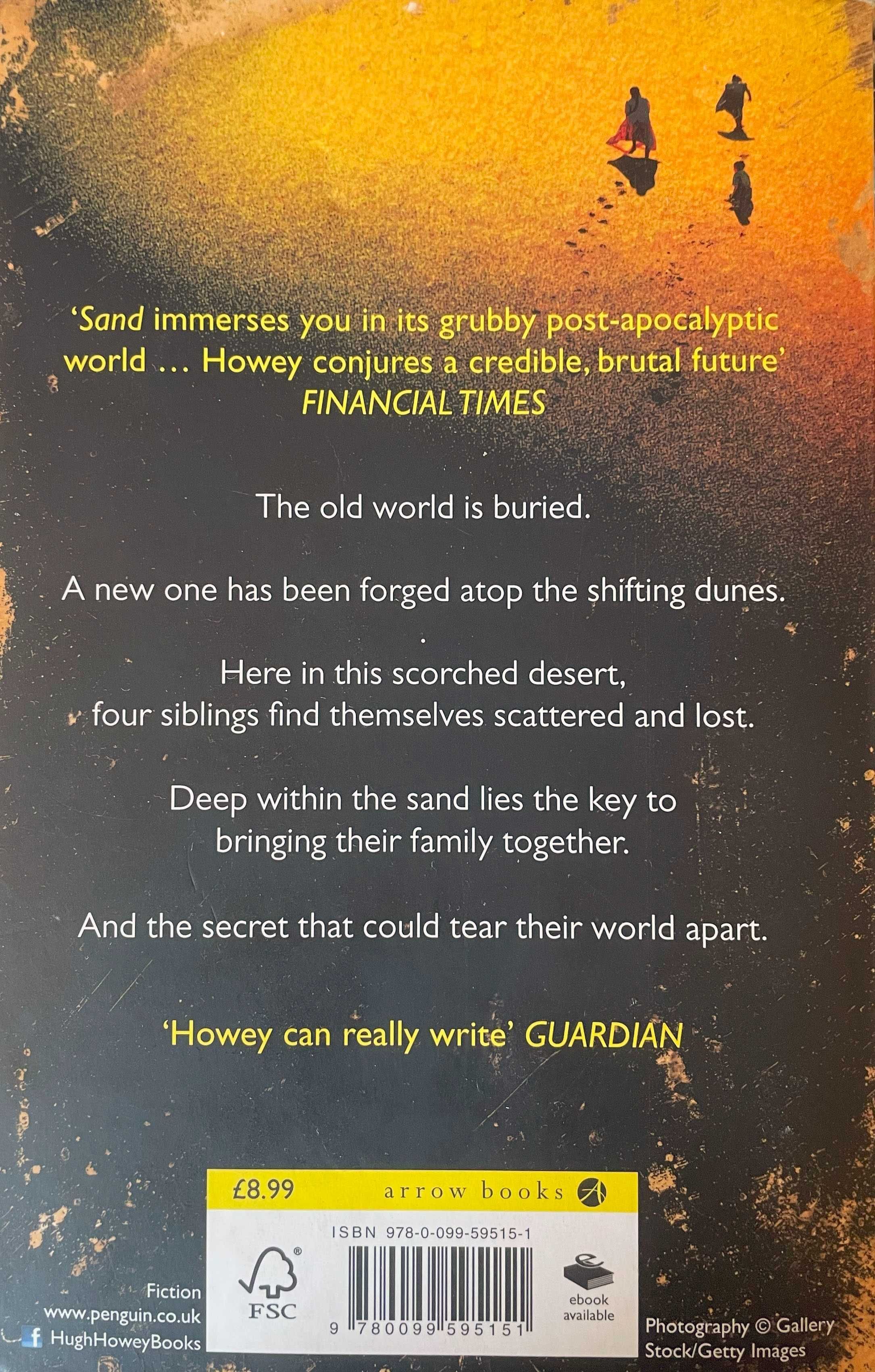 Sand - Hugh Howey - książka autora Wool (Silos) - po angielsku