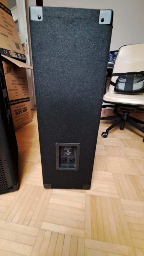 Kolumny estradowe Brass Tone Audio BTX112 + statywy (jak nowe)