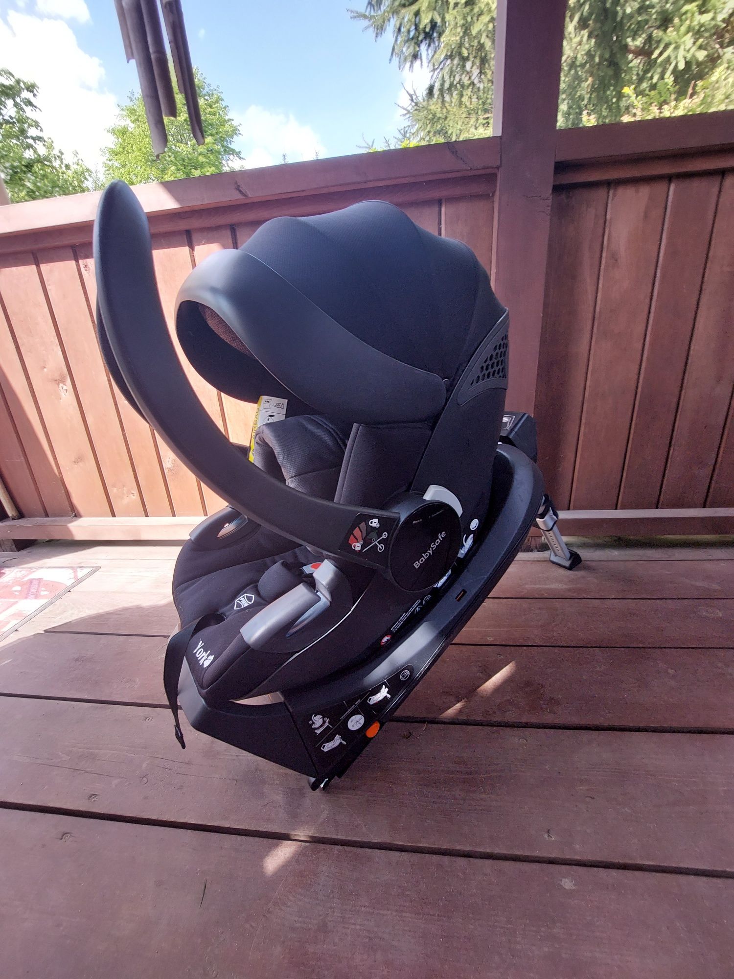 BabySafe Fotelik York + Baza ISOFIX