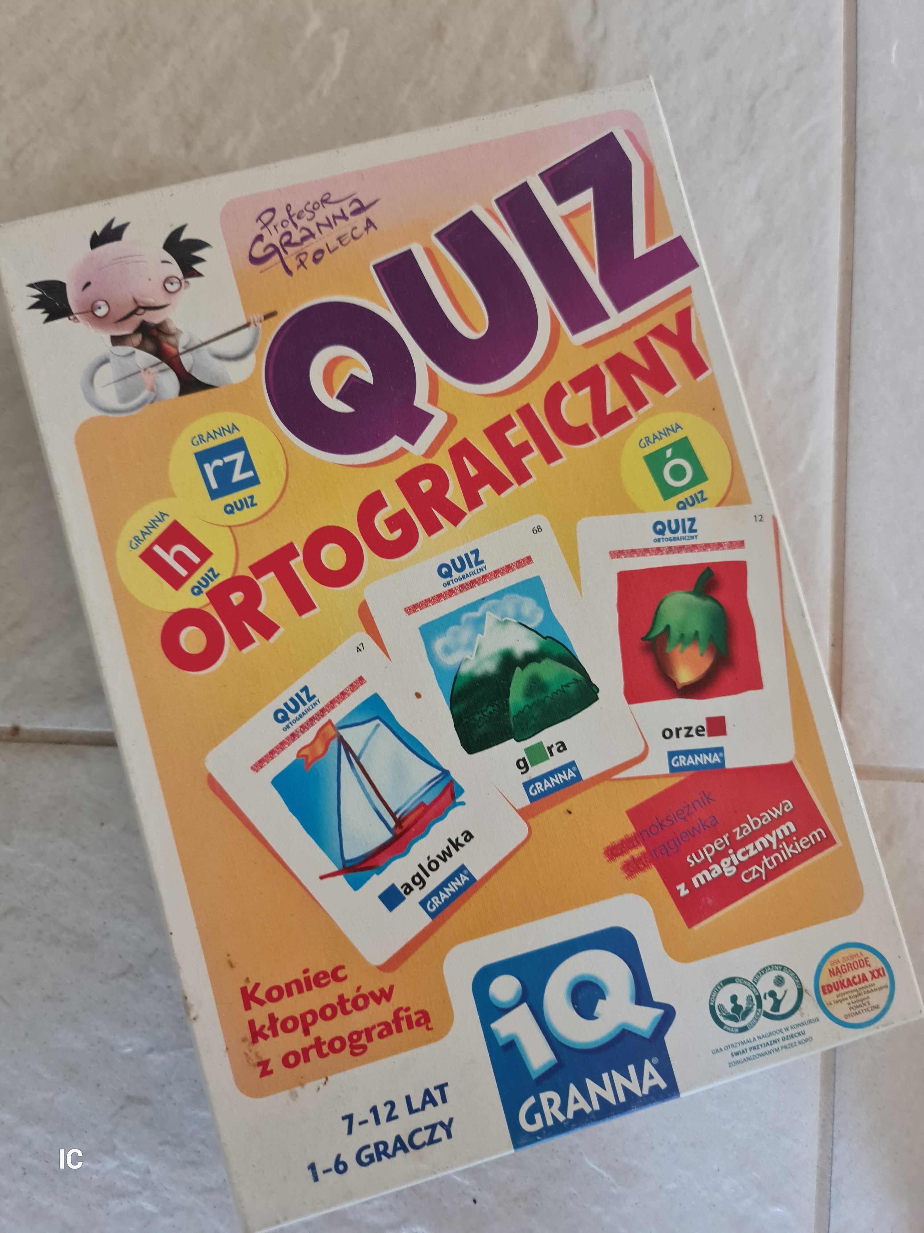 Gra Quiz Ortograficzny dla dzieci