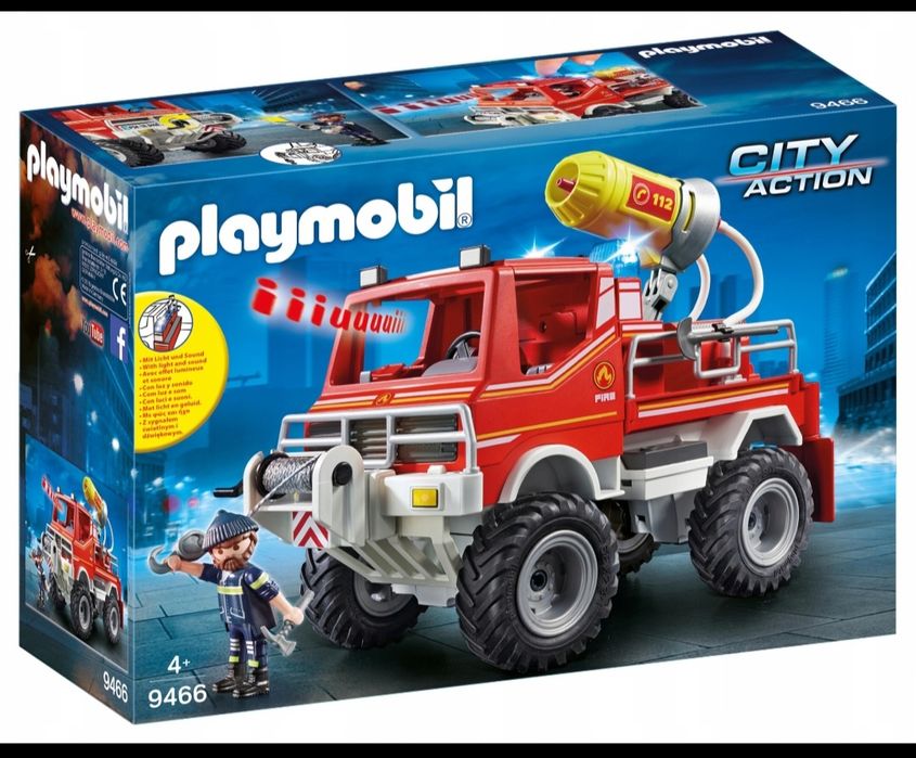Playmobil City Action Terenowy wóz strażacki