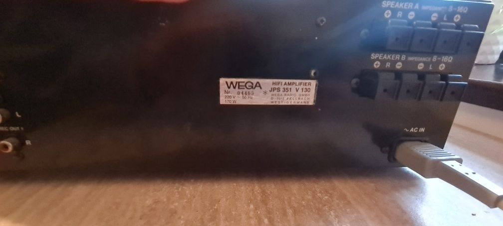 Wega jps 351v wzmacniacz okazja