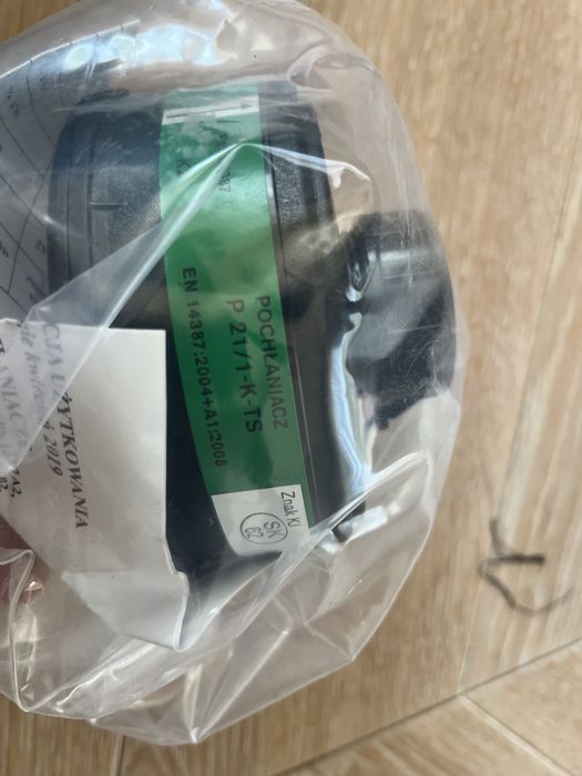 ZESTAW Maska Pełnotwarzowa CLIMAX 731-C + Pochłaniacz P 21/1-K-TS