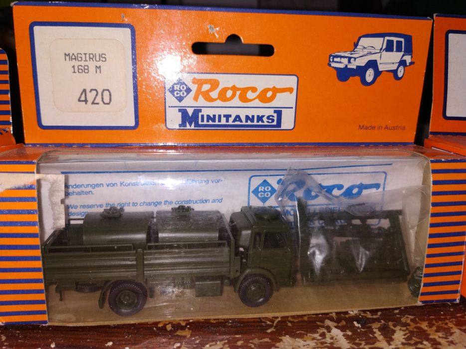 4 miniaturas Roco old stock new