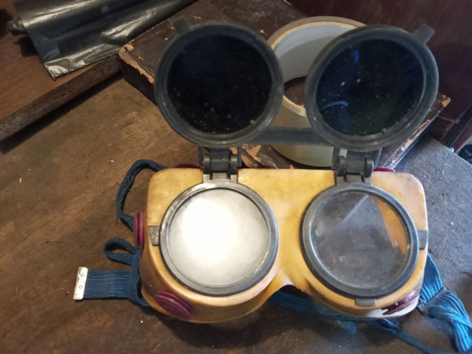 Очки для газосварки старого образца