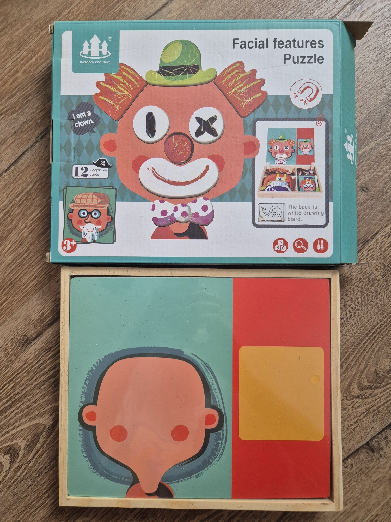 Puzzle magnetyczne Klaun Lidl