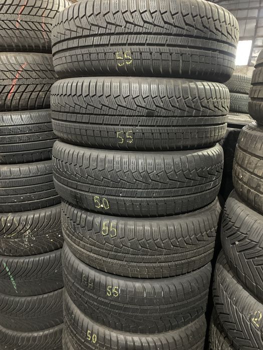 Комплект шины б/у зима 215/60 17 Hankook Isept evo 2