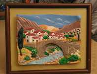 Quadro em louça
