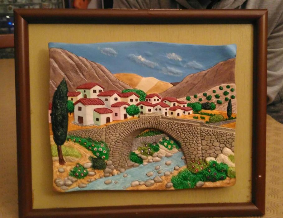 Quadro em louça