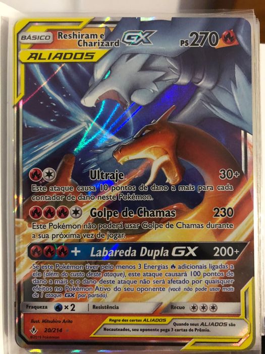 Cartas pokemon como novas