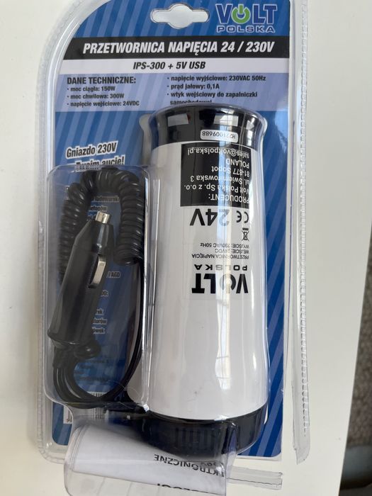 Przetwornica samochodowa 24V 150W
