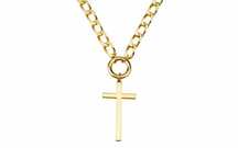 choker z krzyżem z kolekcji heavenly (c15/roz/21au)