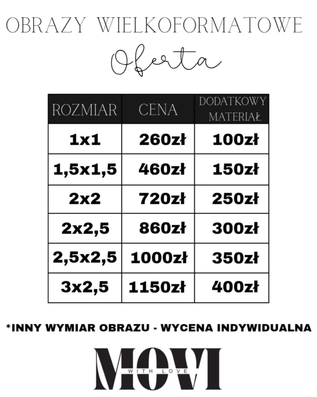 Obraz wielkoformatowy