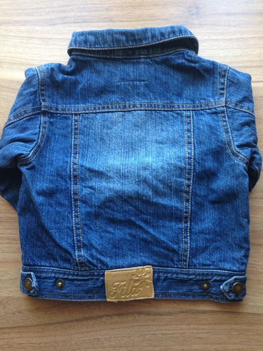 Fila джинсовая куртка джинсовка 2-3 года (92см) НОВАЯ