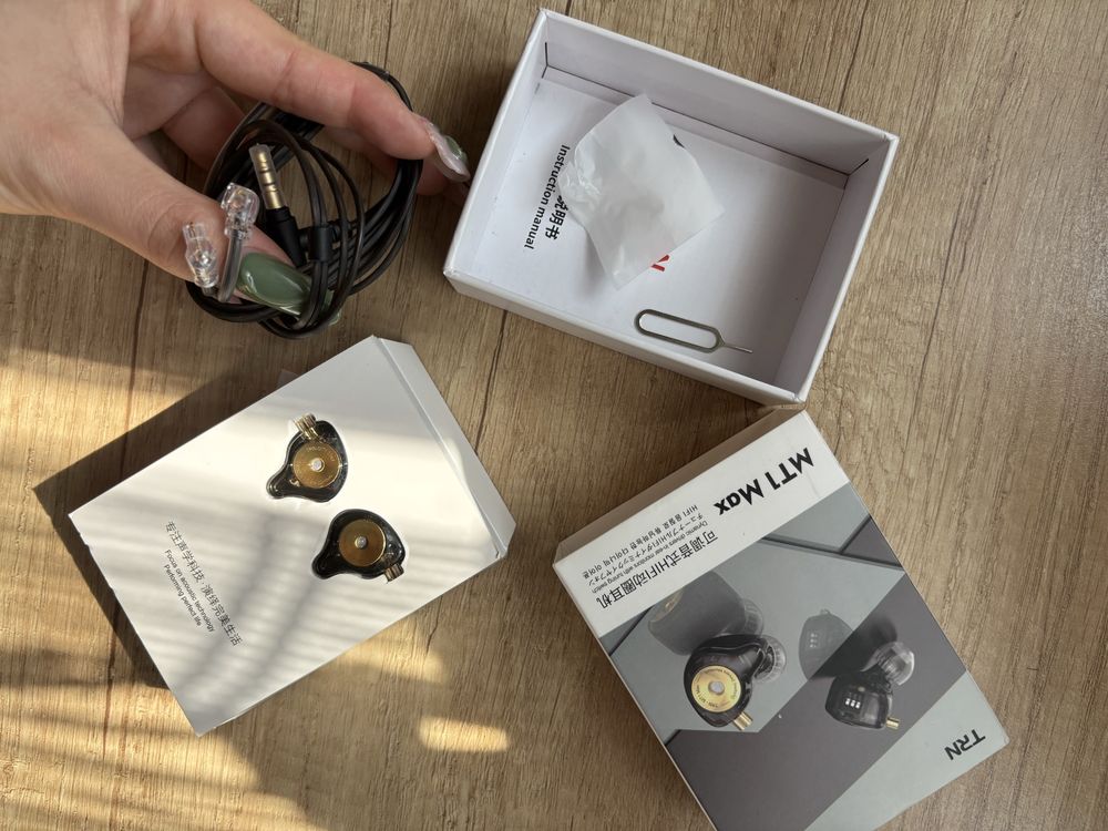 NOWE Monitory douszne IEM TRN MT1 Max