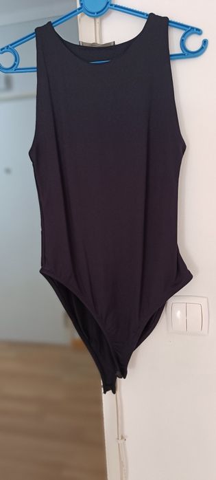 Body sem mangas preto Shop One tamanho S. Usado.