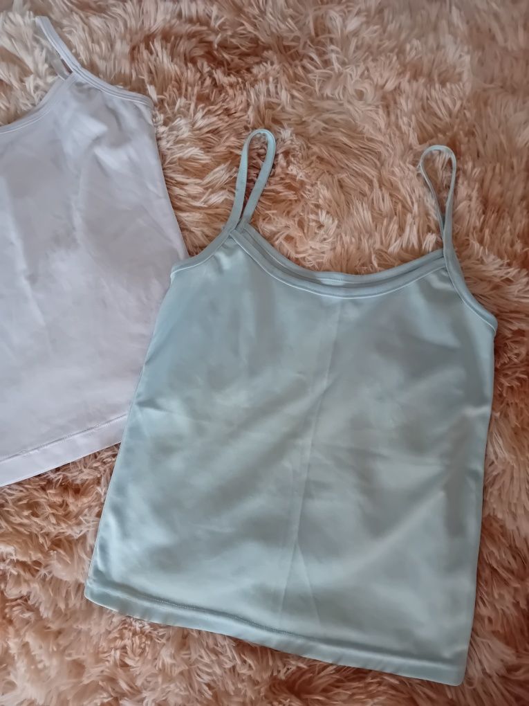 Bluzeczki damskie letnie dwie sztuki