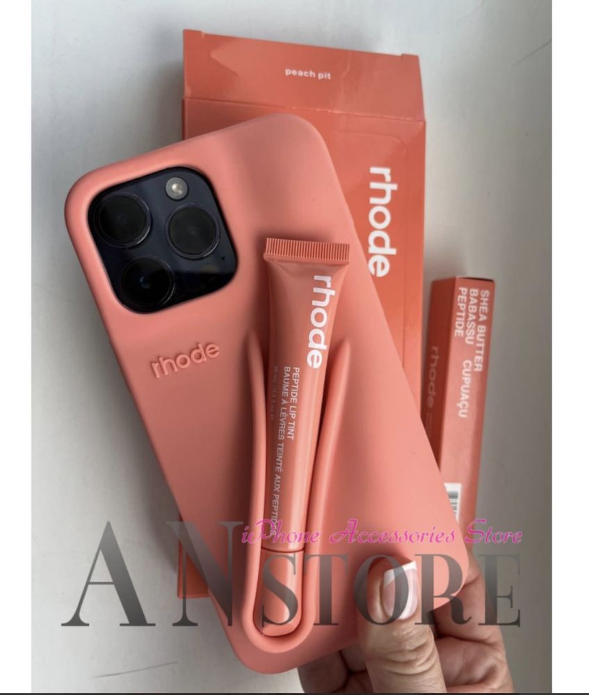 Чехол rhode espresso,ribbon,сірий з блиском на iPhone 11,11pro,12та ін