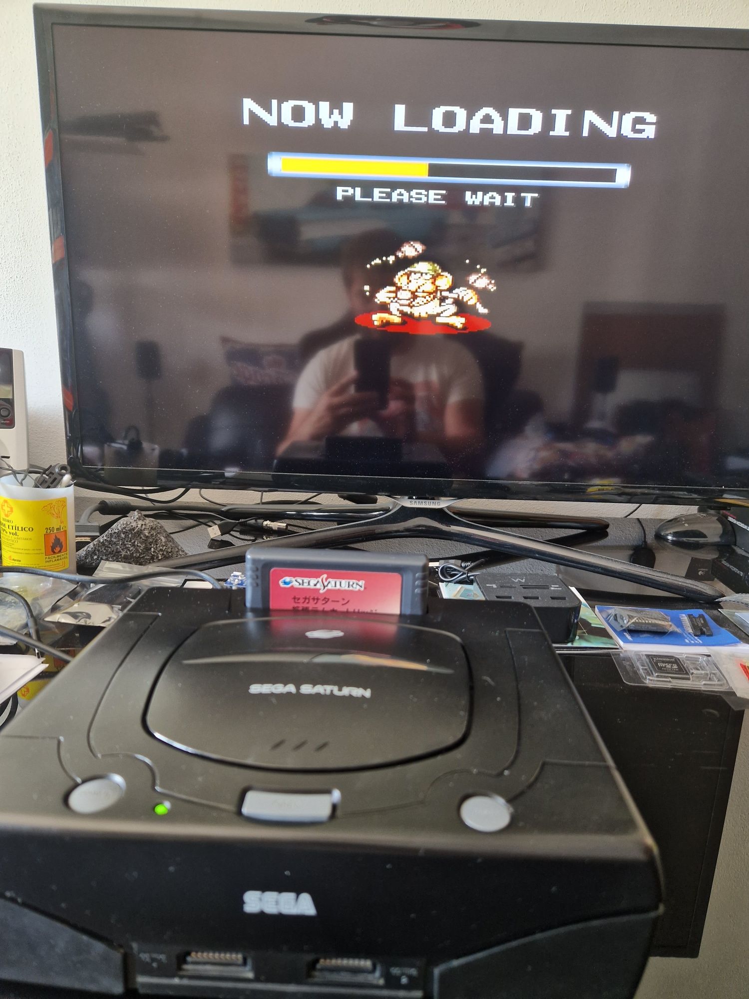 Expansão memória original Sega Saturn Testado