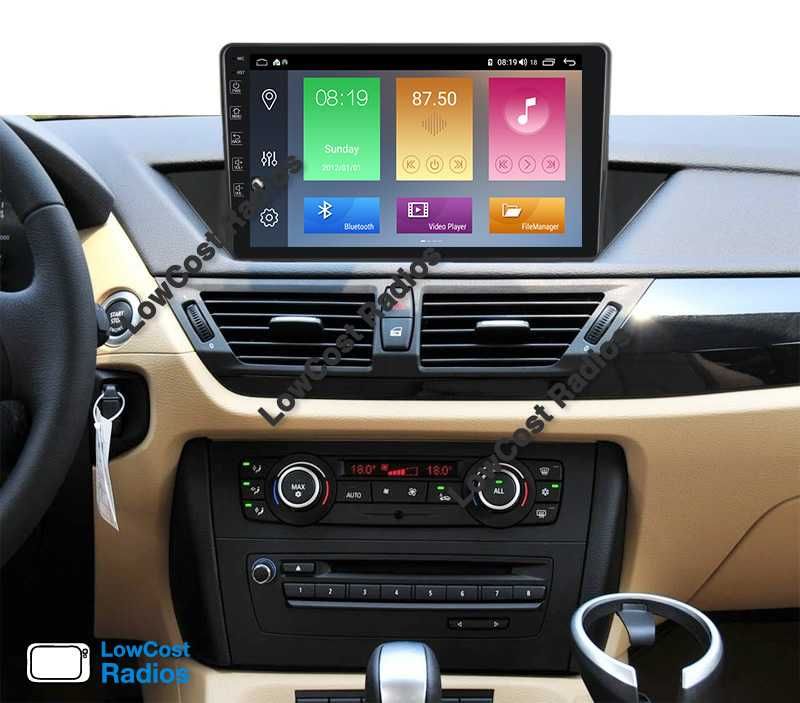 Auto Rádio GPS ANDROID 13 BMW X1 (E84) | GPS Bluetooth USB APPS WIFI