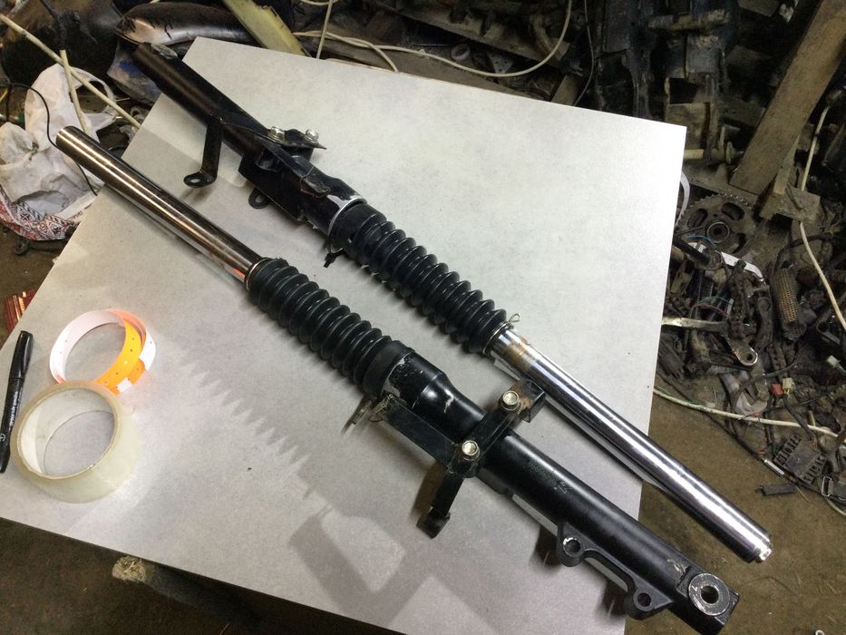 Перя до вилки Спарк, Вайпер, Хорнет рс150, передні амортизатори до мот