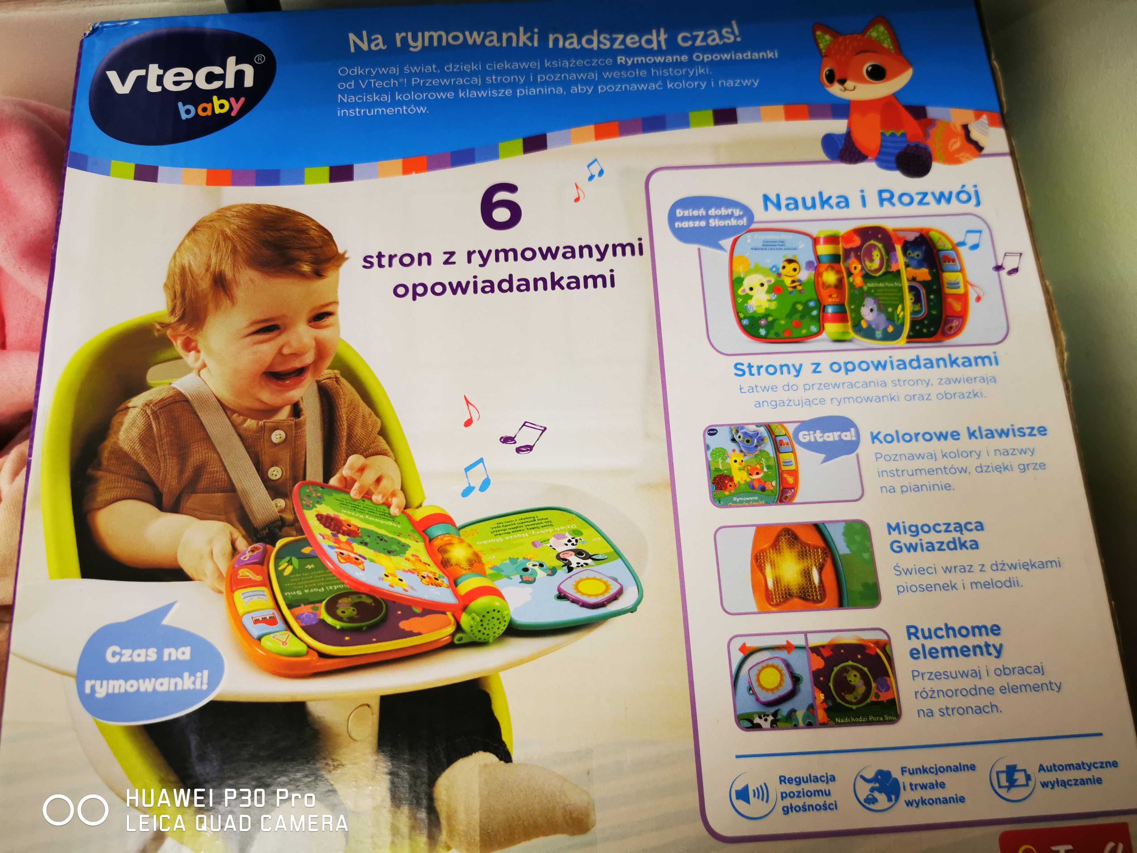 Vtech książeczka interaktywna rymowane opowiadanki