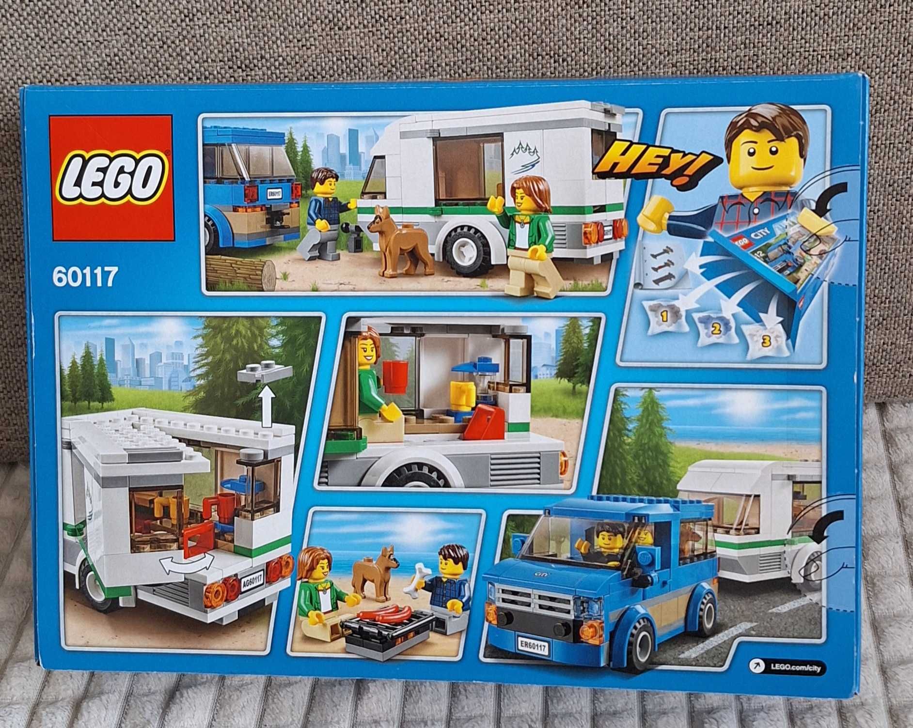 Lego 60117 Van z przyczepą NOWE