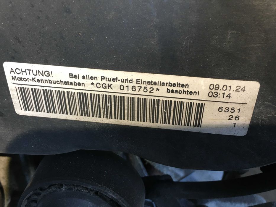 AUDI A4 B7 A5 A6 silnik kompletny 2,7TDI CGK CGKA