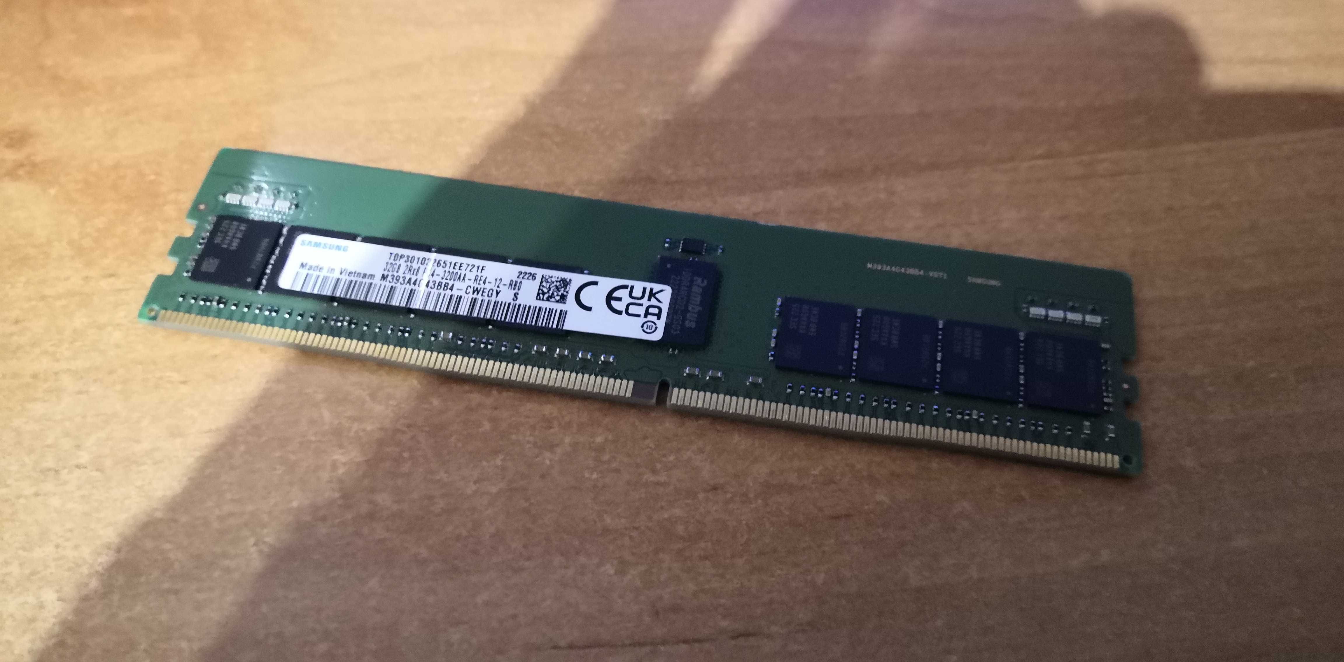 DDR4-32GB SAMSUNG serwerowa nowa Cena Okazja
