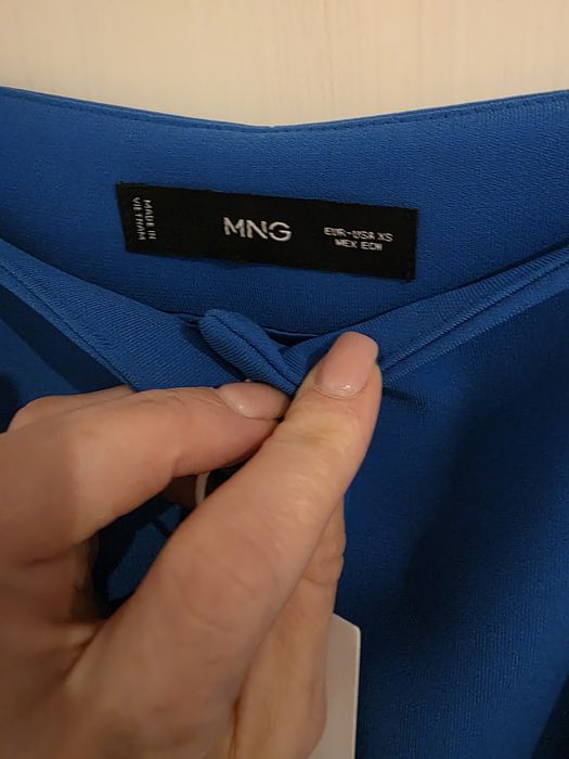 Komplet spodnie kamizelka mango