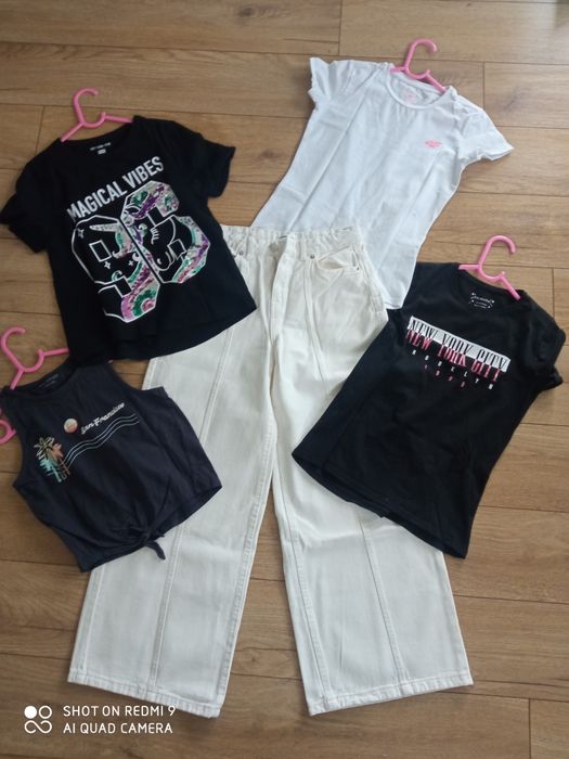 Paczka ubrań dziewczęcych