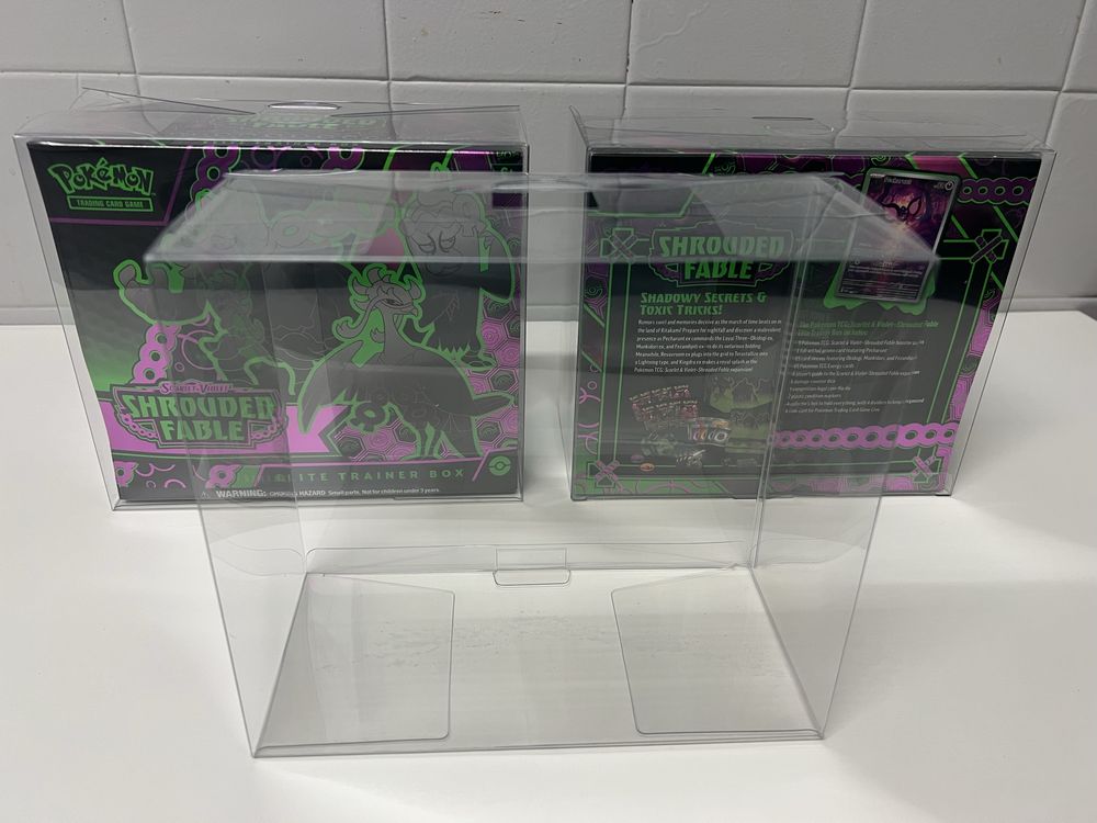 Pokemon TCG caixa plástica para ETB