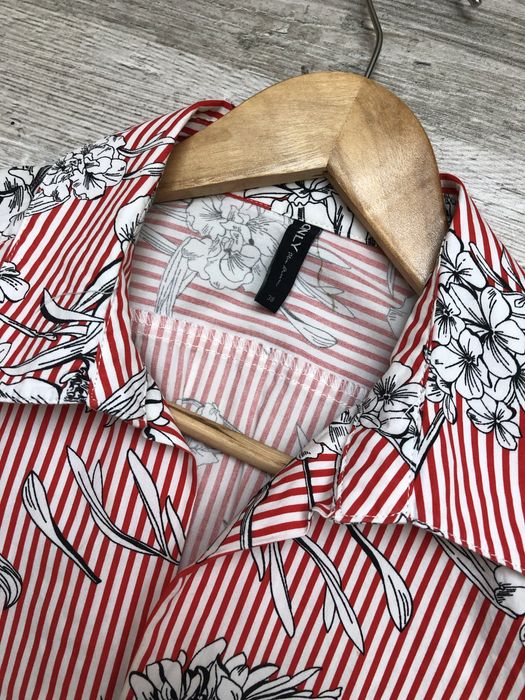 Koszula oversize Only casual M 38 luźna szeroka w paski