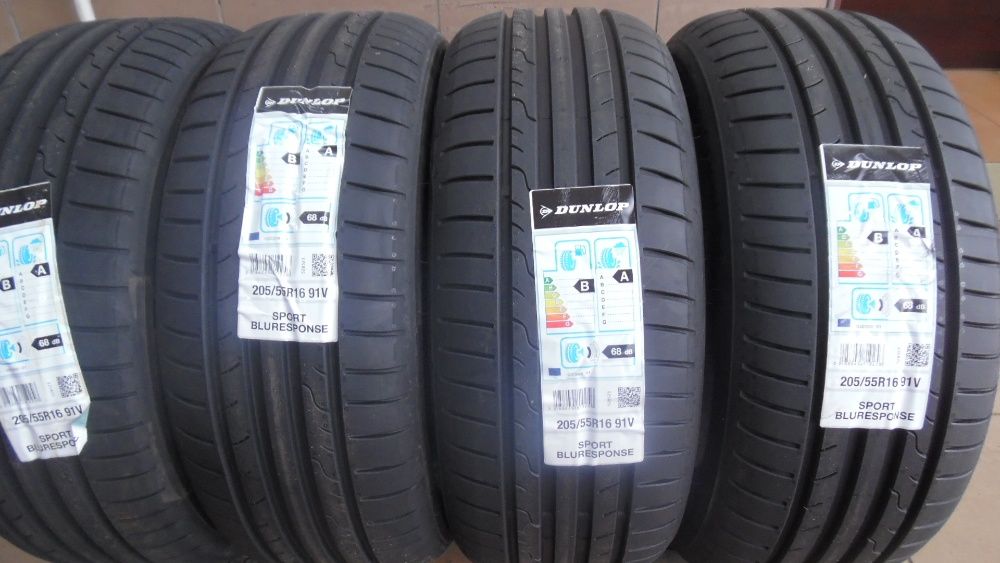 NOWE 205/55R16 DUNLOP Sport BluResponse - Letnie, Super jakość , ANDAR