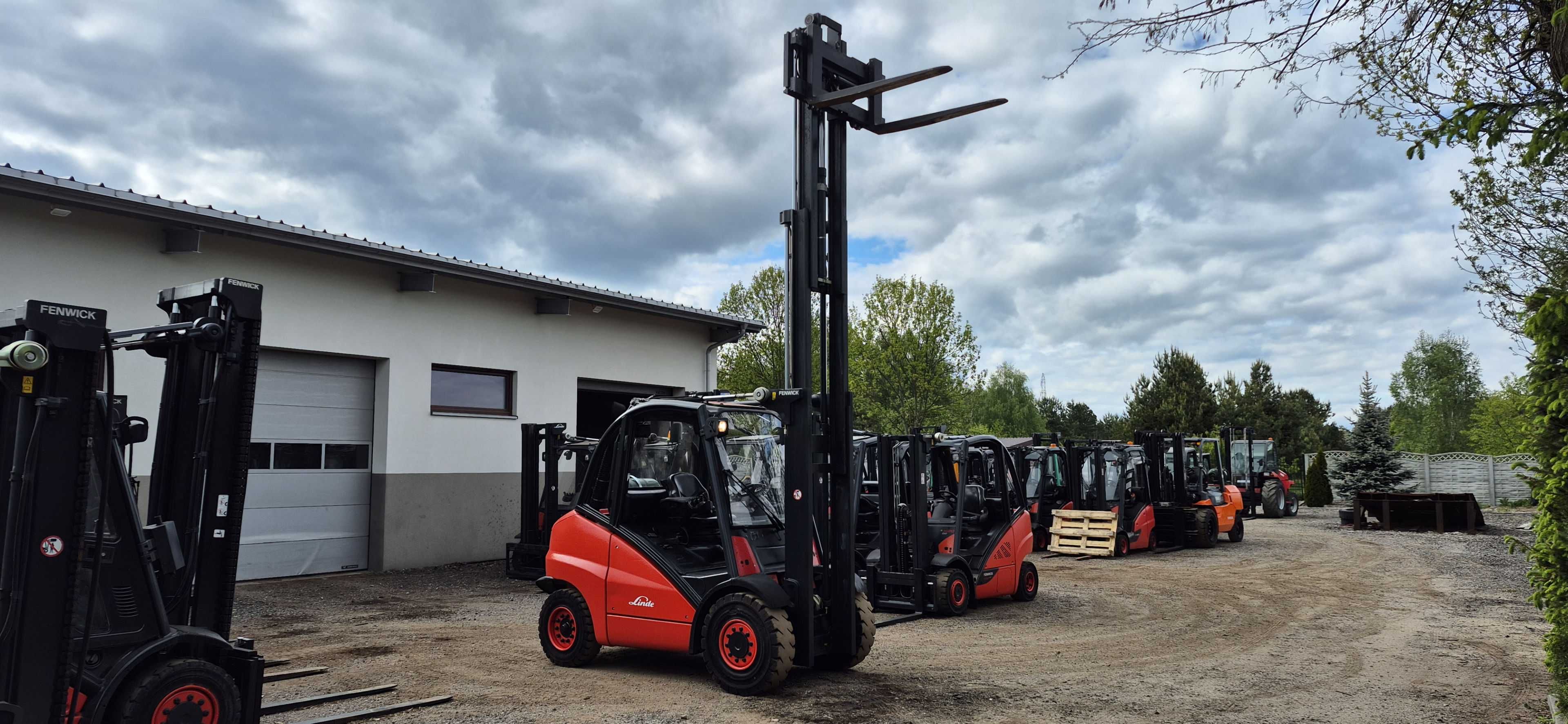 Linde H50T - Triplex 4.70 m - Tylko 5600 mth - 4 sekcje - Stan BDB