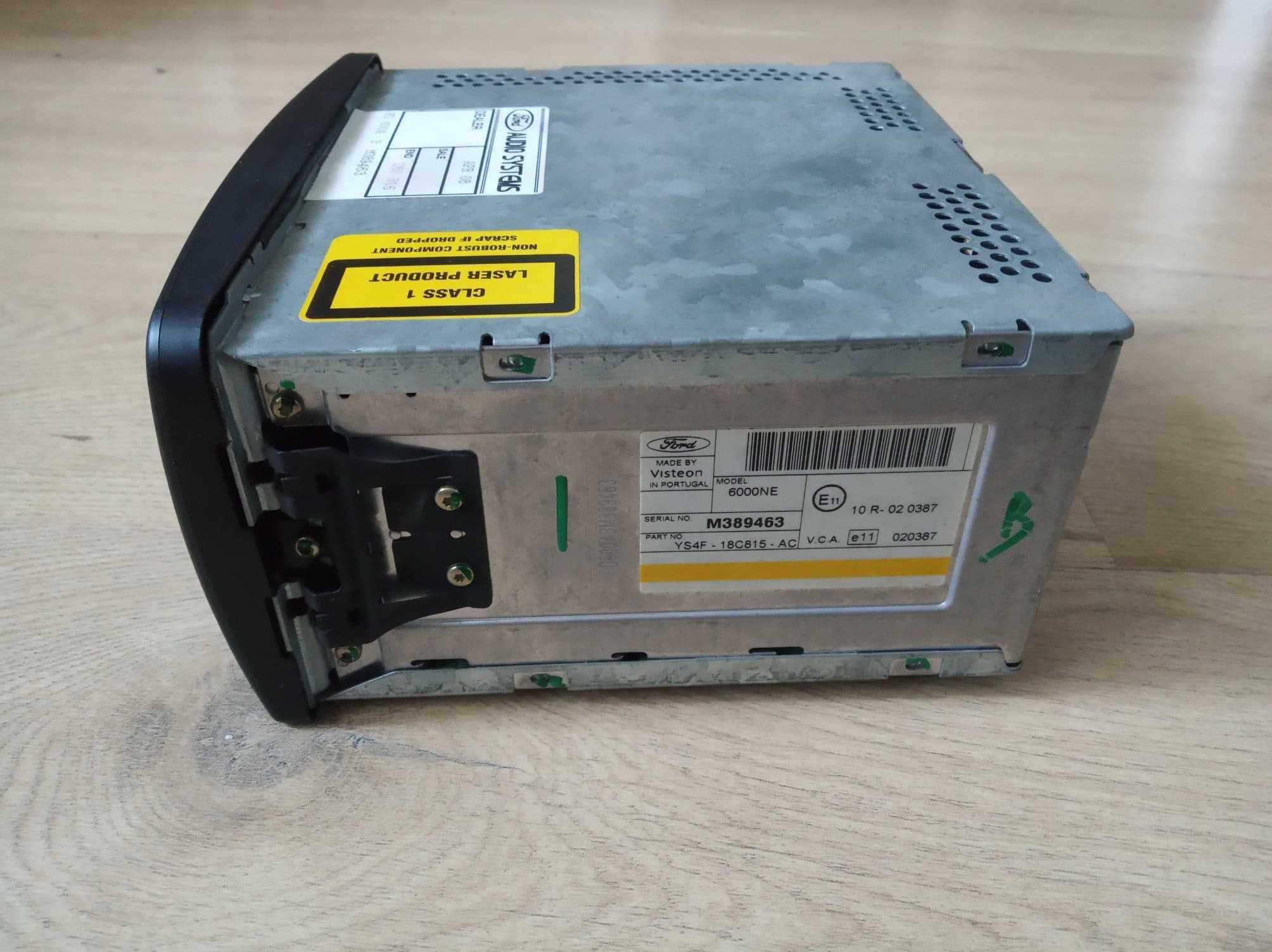 Radio do Ford MONDEO MK3 /FIESTA / COUGAR/ PUMA oryginalne z kodem