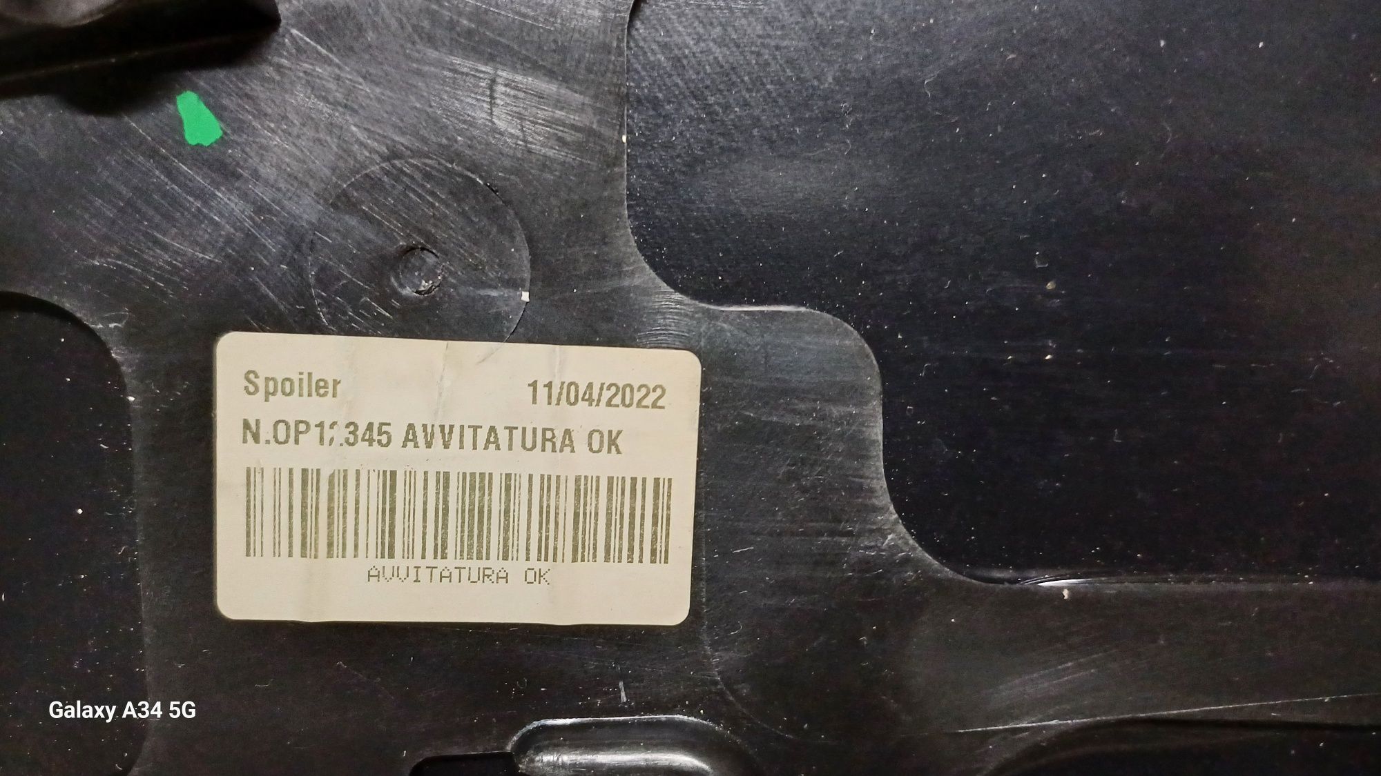 Spoiler lotka alfa Romeo Tonale