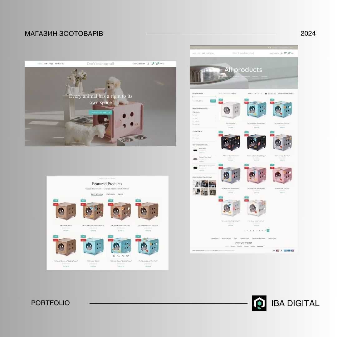 Створення сайтів | Розробка сайтів | Wordpress, Shopify, Webflow