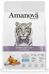 Odchudzająca karma dla kota po sterylizacji/kastracji Amanova Ryba 4kg