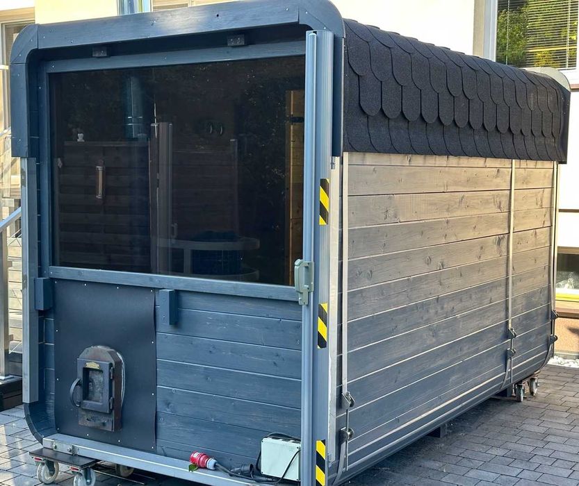 SAUNA Ogrodowa Ekskluzywna Qubik