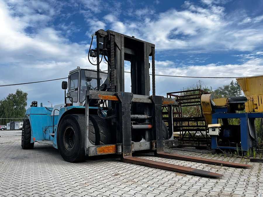 SMV SL28-1200A wózek widłowy ciężki 28 ton duplex 4 m