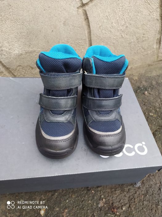 Ecco 26 термоботинки на хлопчика зимові чоботи черевики сапоги ессо